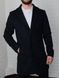 Пальто чоловіче, класичне, кашемірове ,чорне 2000 чорн фото 8