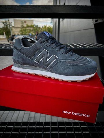 Кросівки New Balance 574 Classic (темно сірі)