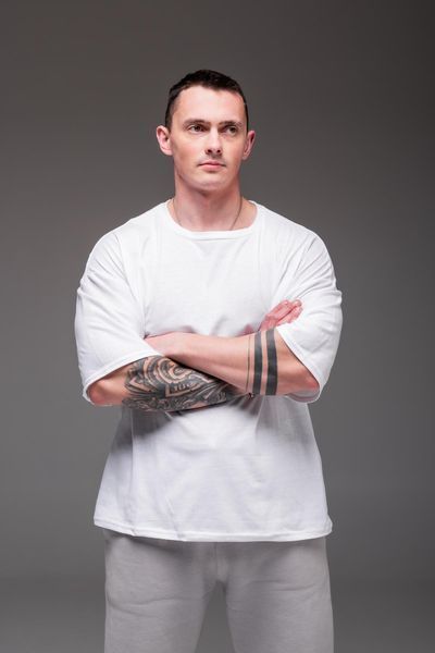 Футболка базова , чоловіча, біла, великі розміри "Casual"