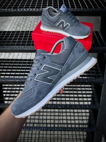 Кросівки New Balance 574 Classic (темно сірі)
