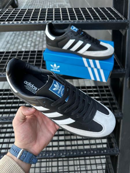 Кросівки Adidas Samba (black & gray)