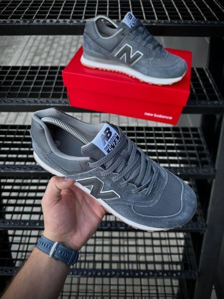 Кросівки New Balance 574 Classic (темно сірі)