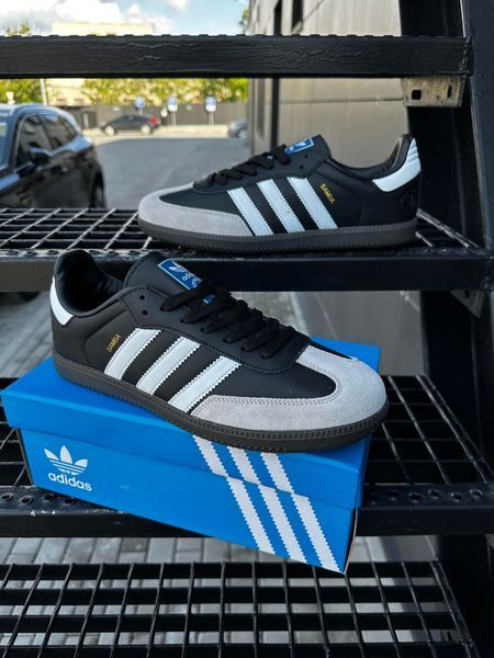 Кросівки Adidas Samba (black & gray)