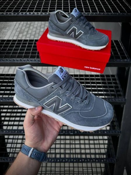 Кросівки New Balance 574 Classic (темно сірі)