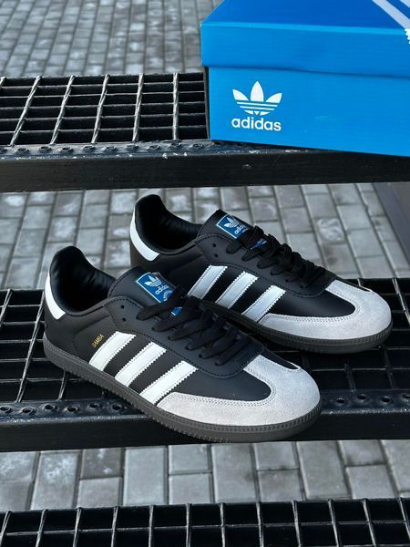 Кросівки Adidas Samba (black & gray)