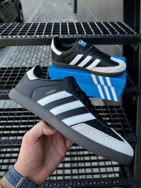 Кросівки Adidas Samba (black & gray)