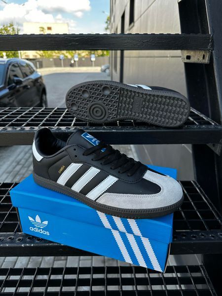 Кросівки Adidas Samba (black & gray)