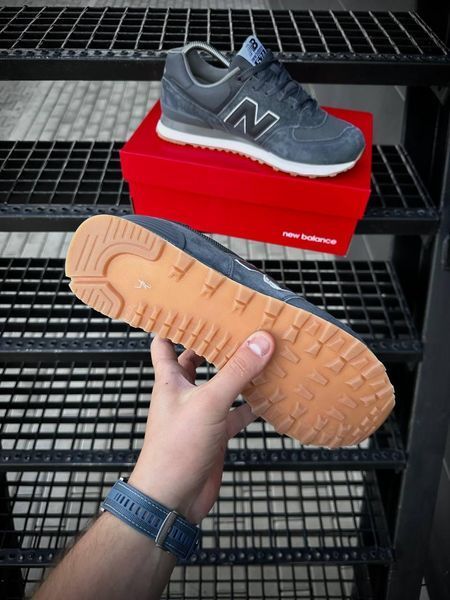 Кросівки New Balance 574 Classic (темно сірі)