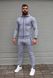 Спортивний костюм чоловічий сірий утеплений , Туреччина 2095 сер фото 1