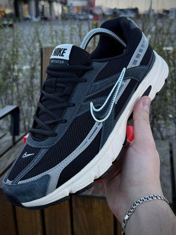 Кросівки Nike Initiator, темні (сітка, літні)