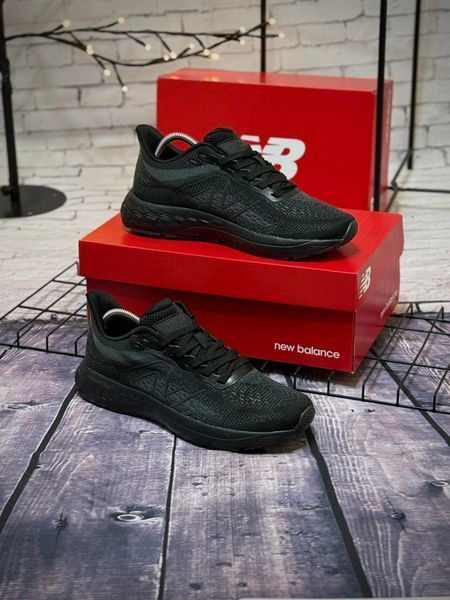 Кросівки New Balance Fresh Foam 880, чорні (сітка) літні