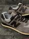 Кросівки New Balance 574 Classic (коричневі, замша) 472-5 фото 5