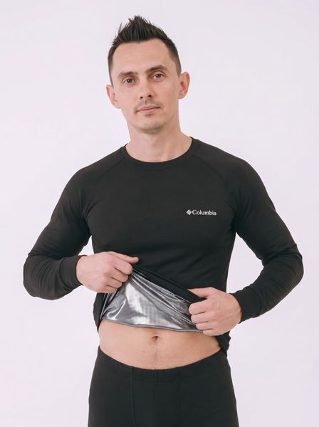 Чоловіча термобілизна з технологією Omni-Heat чорна