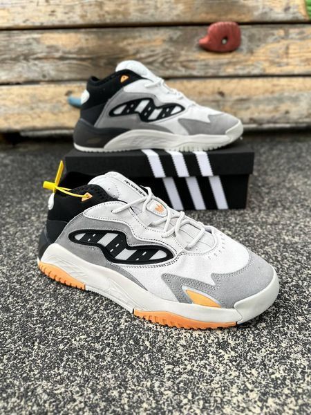 Кросівки Adidas Streetball - 2 (gray & orange)