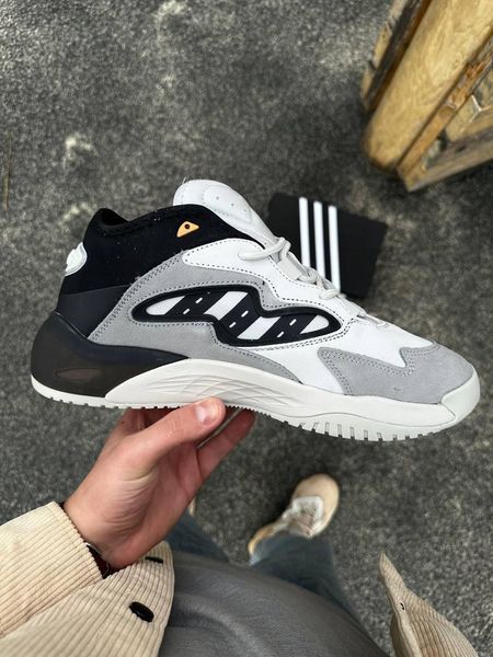 Кросівки Adidas Streetball - 2 (gray & orange)