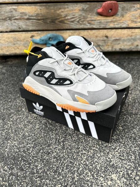 Кросівки Adidas Streetball - 2 (gray & orange)