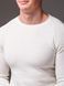 Светр чоловічий приталений Slim fit , білий 2475 біл фото 3