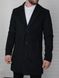 Пальто чоловіче, класичне, кашемірове ,чорне 2000 чорн фото 1