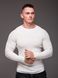 Светр чоловічий приталений Slim fit , білий 2475 біл фото 4