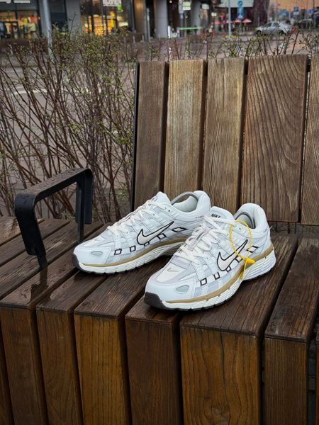 Кросівки Nike P-6000 Reflective T, біло-сірі (весна-літо)