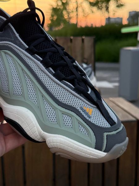 Кросівки Adidas Yeezy 500 mid, сіро-зелені