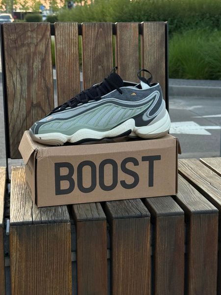 Кросівки Adidas Yeezy 500 mid, сіро-зелені