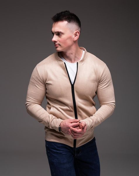 Чоловічий повсякденний бомбер у стилі casual