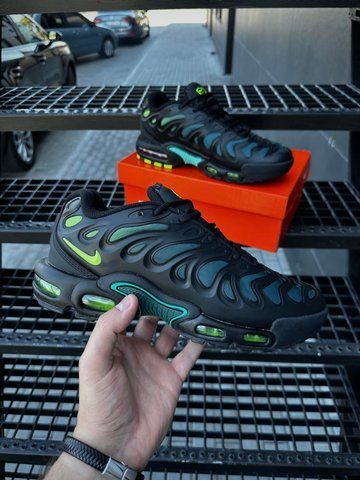 Кросівки Nike Air TN Plus Drift (black & green)