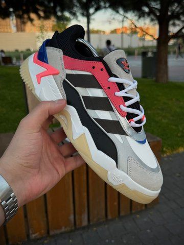 Кросівки Adidas Niteball ll, чорно - сірі