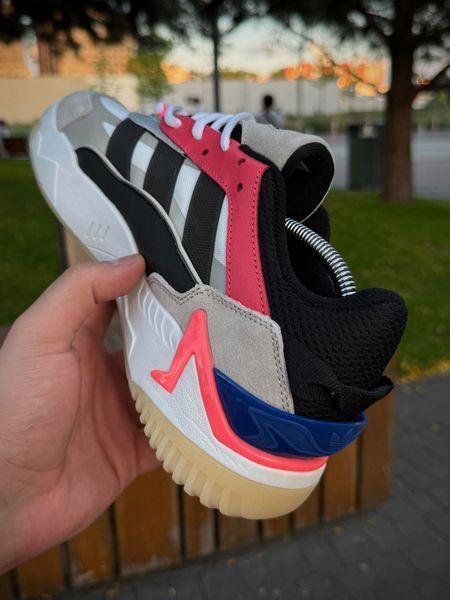 Кросівки Adidas Niteball ll, чорно - сірі