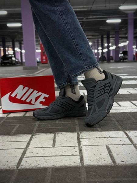 Термо Кросівки Nike Air Pegasus 2k5, темно сірі