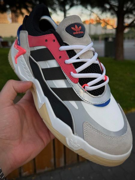 Кросівки Adidas Niteball ll, чорно - сірі
