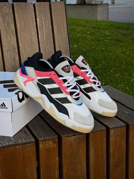 Кросівки Adidas Niteball ll, чорно - сірі