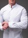 Сорочка чоловіча з довгим рукавом Slim Fit біла 2494 біл фото 5