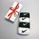 Набір чоловічих високих шкарпеток Nike 41-45 на 4 пари у подарунковій коробці із стрічкою Ч4бренд2 фото 4