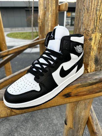 Кросівки Nike Air Jordan 1 (black / white)