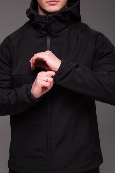 Костюм чоловічий утеплений Softshell куртка з капюшоном та штани