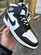 Кросівки Nike Air Jordan 1 (black / white) 159-2 фото 7