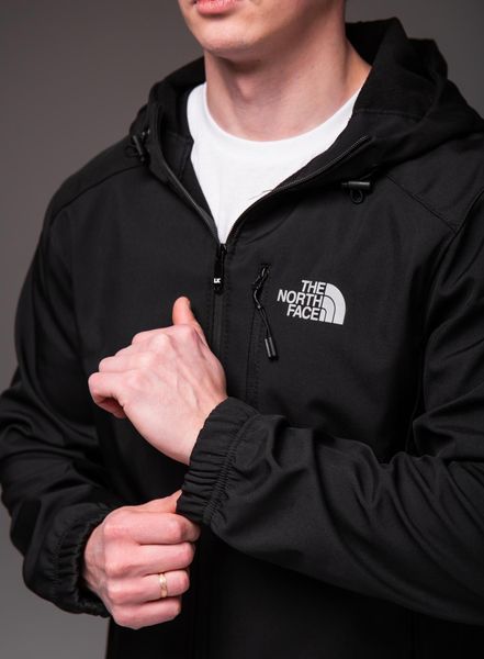 Чоловіча куртка вітрівка Softshell на флісі