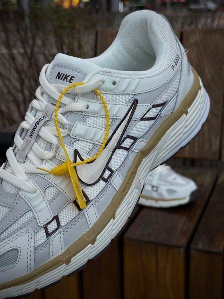 Кросівки Nike P-6000 Reflective T, біло-сірі (весна-літо)