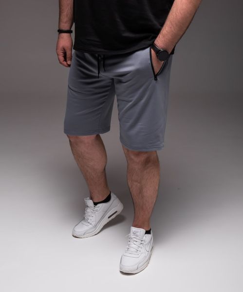 Шорти чоловічі , повсякденні ,великі розміри "Casual", сірі