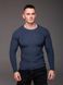 Светр чоловічий приталений Slim fit, аквамарин 2475 син фото 4