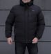 Зимова чоловіча чорна куртка стьобана 2210 чор фото 1