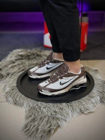 Кросівки Nike SHOX TL X SUPREME, коричневі