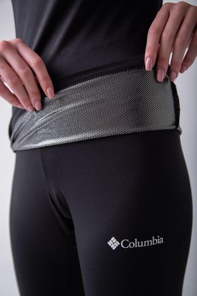 Жіноча термобілизна Columbia Omni-Heat чорна до -30&deg;C &ndash; зимовий комплект