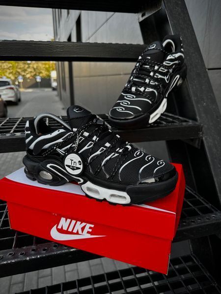 Кросівки Nike Air TN Plus Lace Toggle (Blk&rsquo;n&rsquo;Wht)