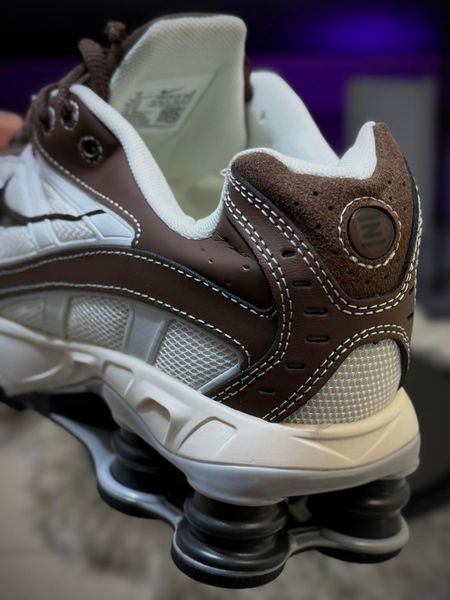 Кросівки Nike SHOX TL X SUPREME, коричневі