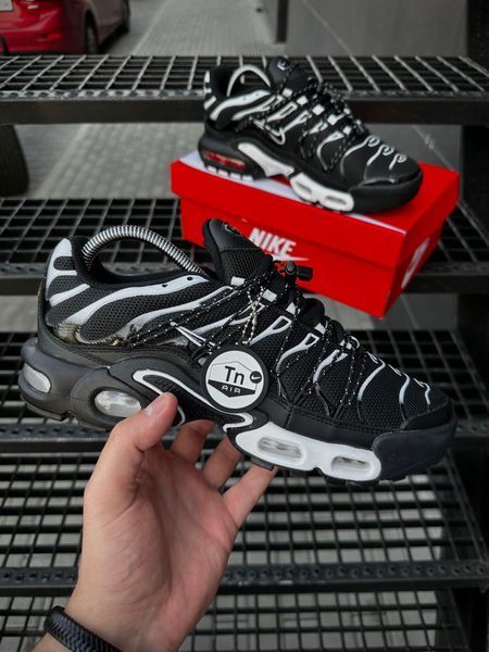 Кросівки Nike Air TN Plus Lace Toggle (Blk&rsquo;n&rsquo;Wht)