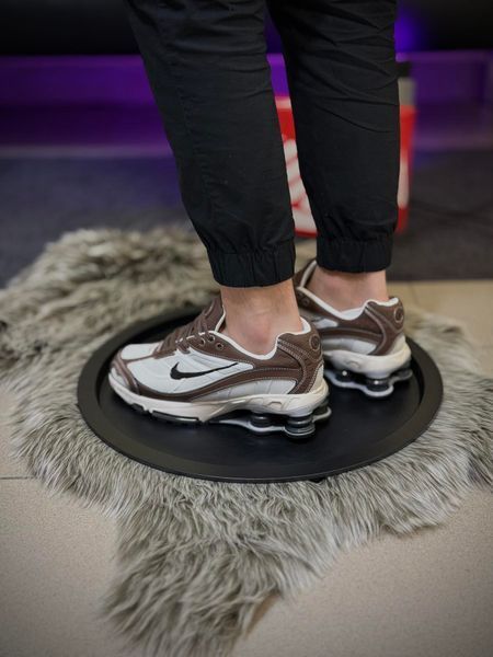 Кросівки Nike SHOX TL X SUPREME, коричневі