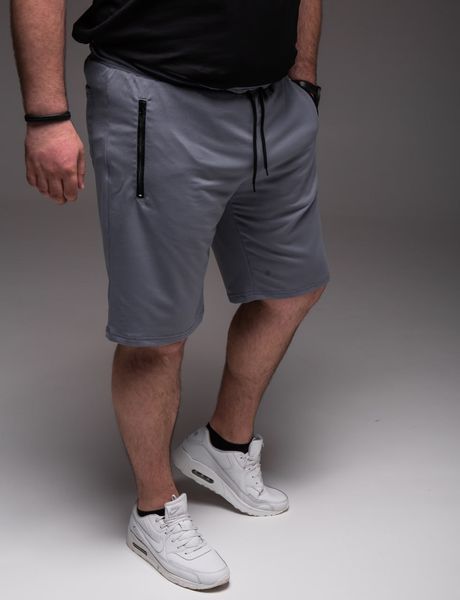 Шорти чоловічі , повсякденні ,великі розміри "Casual", сірі